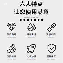 户外地插杆投光灯照树灯插地灯支架配件尖泥杆全铝插泥杆厂家直发