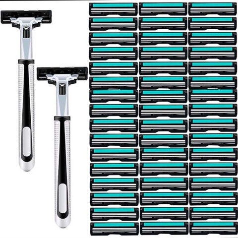 A generation of manual razor men's double-layer blade old-fashioned razor Geely razor head shaving knife