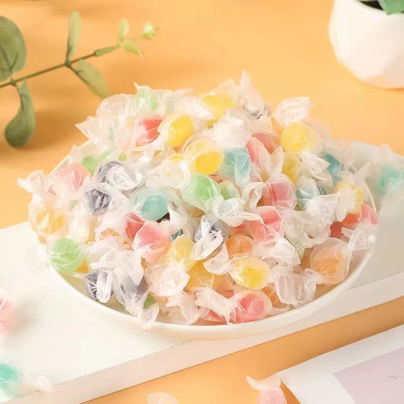 Цветные леденцы в форме журавлика, ассорти фруктовых вкусов, фасовка 100 г–2,5 кг