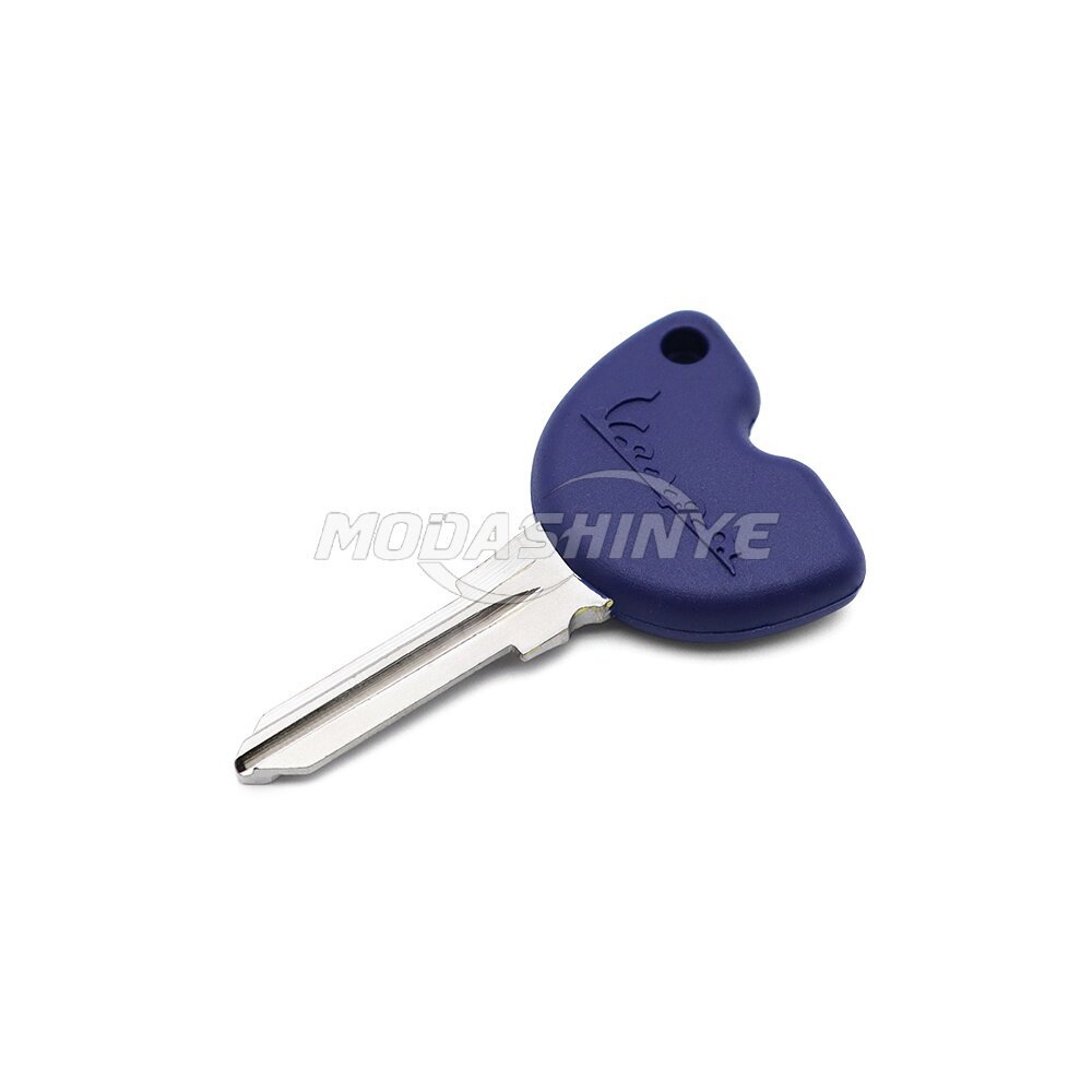 Suitable for Vespa Spring Sprint Gts Gtv Original Blue Chip Key with Lock Cylinder