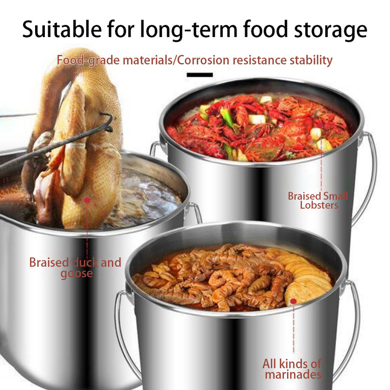 Stainless Steel Food Grade Storage and Sealing Can - Suitable for Multifunctional Storage of Oil, Milk and Tea