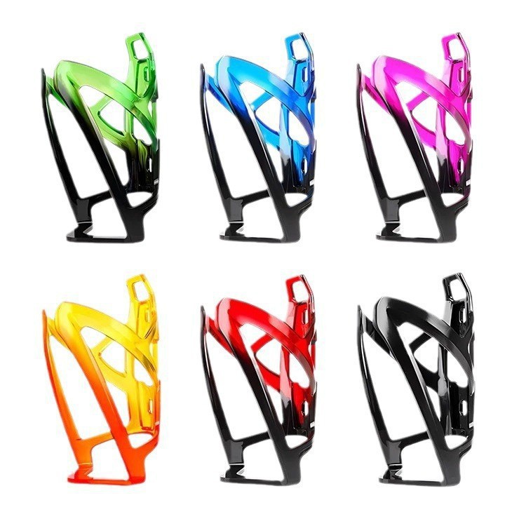 Bicycle Water Bottle Holder, Mountain Bike, Road Bike, Cycling Water Cup Holder, Ultra-Light Bicycle Equipment, Gradient Color Water Bottle Holder