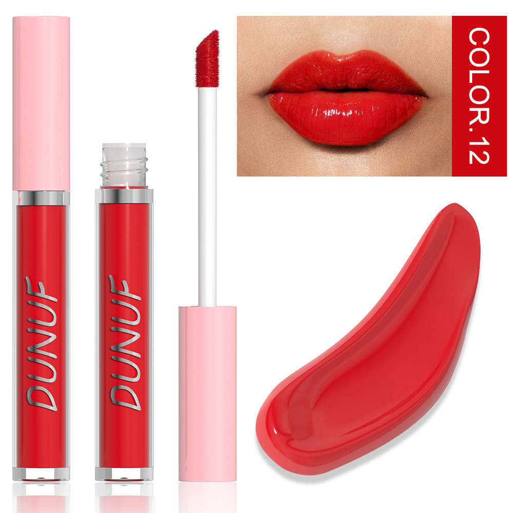 Check out DUNUF 16-color Moisturizing and nourishing Mirror Lip Gloss! Link Disclaimer - For Foreign trade only undefined