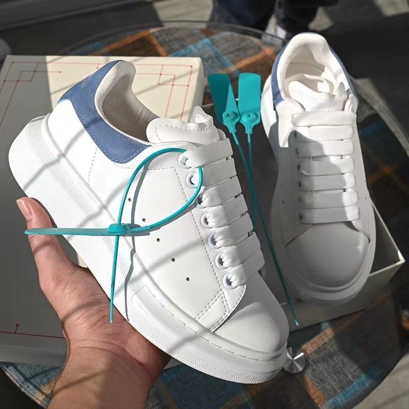 Xuan maikun zapatos blancos versión alta altura aumento plataforma zapatos pareja clásica casual todos a juego zapatos de hombre y mujer al por mayor