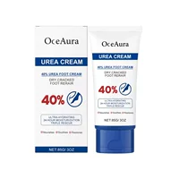 OCEAURA Уход за ногами Крем с мочевиной Нежное отшелушивание Нелипкий Увлажняющий Смягчающий пятки Ежедневный уход