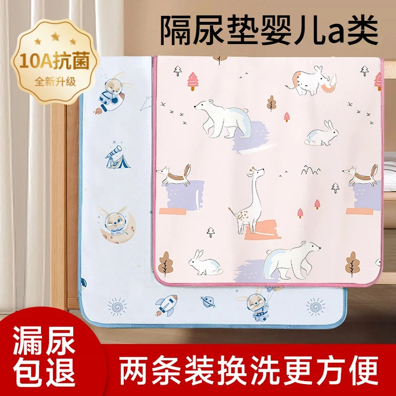 Baby Class a Maternal and Infant-Grade Diaper Pad, Waterproof, Breathable, Washable, Large-Size Diaper Pad for Babies in Autumn and Winter