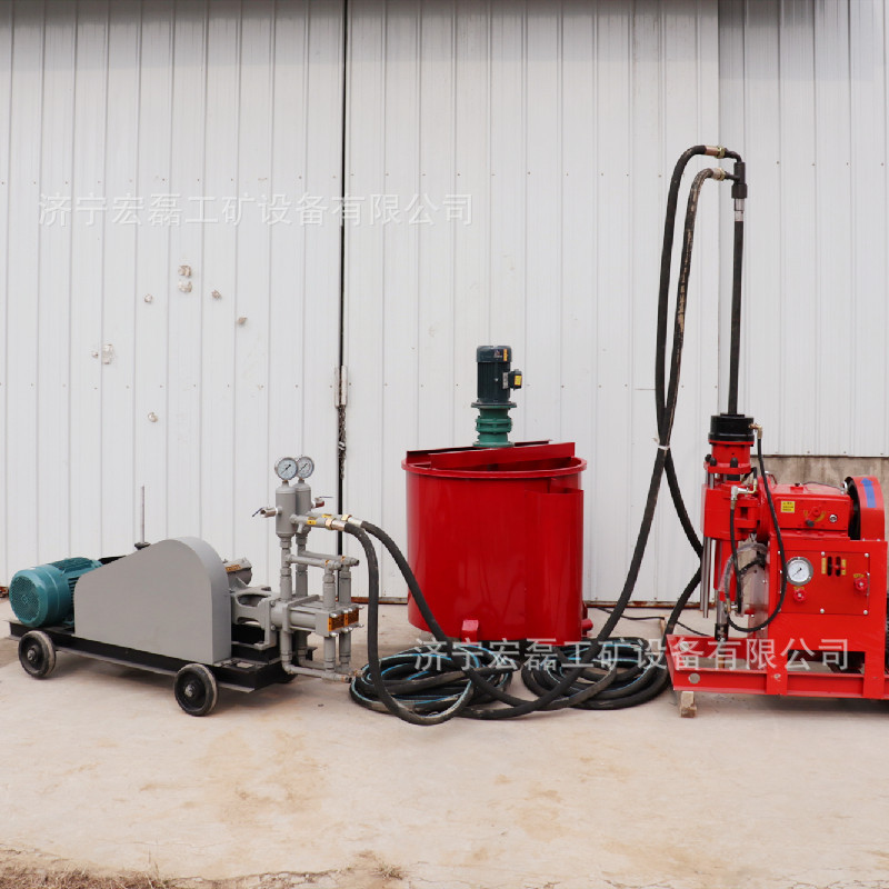 全液压注浆加固钻机井下防爆地基路面SYB双液灌浆打孔钻注一体机