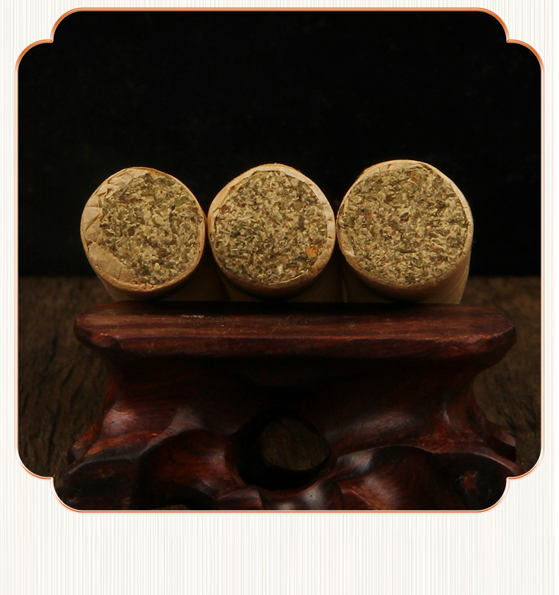 Moxa Sticks Ai Tiao 艾条 Hand-Rolled Moxibustion Rolls 1.8cm x 20cm for Warming Therapy preparation