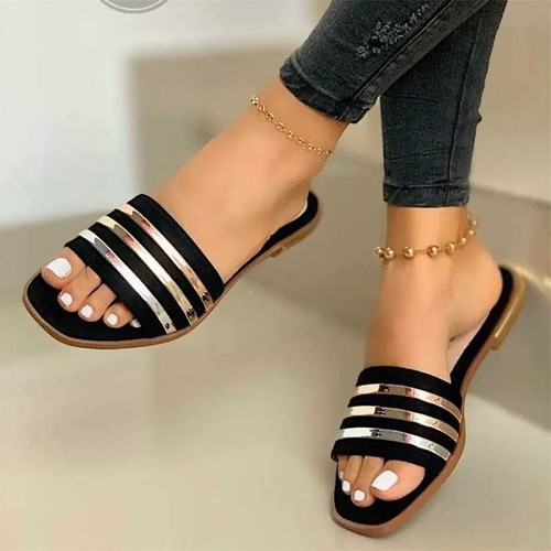 Women's flat sandals big size 43 summer shoes