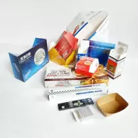 Коробка цвета упаковывая маски подарка отдыха выпечки медицины коробки цвета косметическая для печати рифленая коробка воздушных Судн