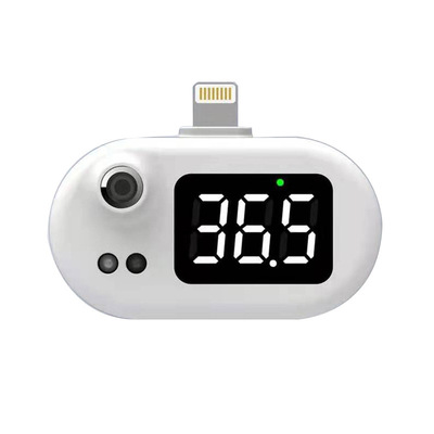 迷你红外测温仪适用苹果安卓type-c智能测温计 非接触手机测温仪