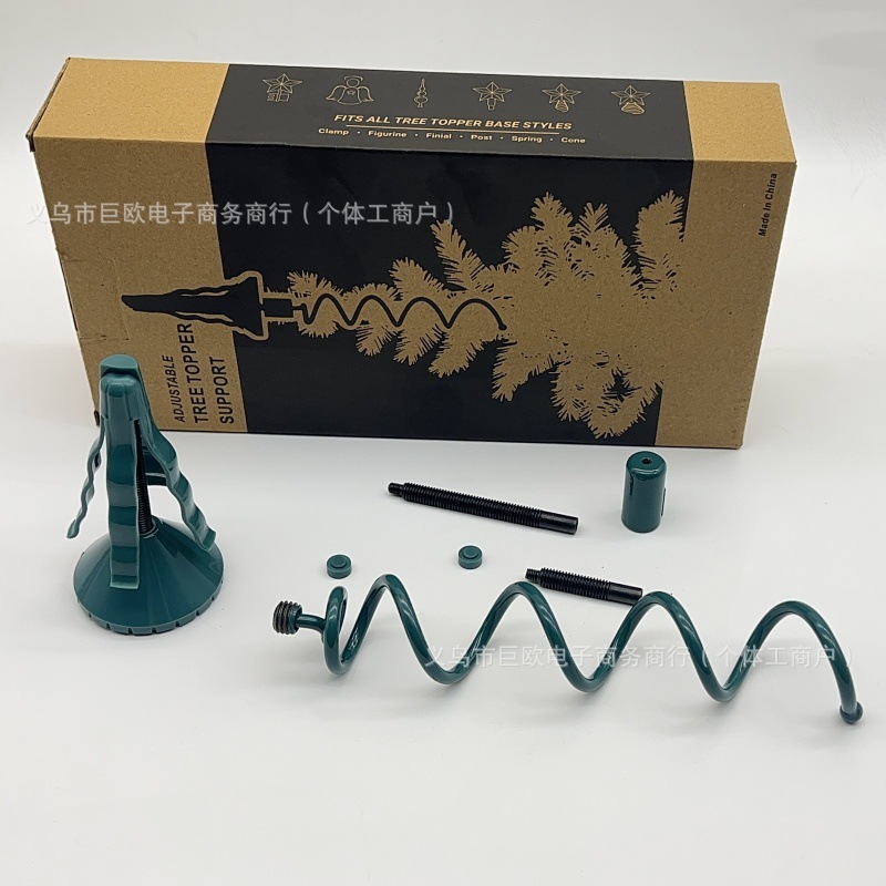 跨境新品 Christmas Tree Topper Holder 圣诞树顶星支架固定器|undefined