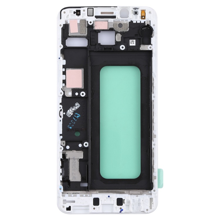 Aplicable para Samsung para Galaxy C5 Pro LCD Front Frame / A Frame (Color: Blanco)