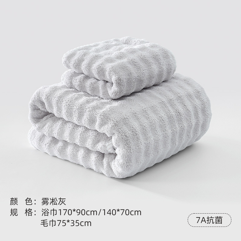 ブランド同型バスタオル タイプAタオル 新型極厚タオル3枚セット 純綿男女兼用バスタオル|undefined