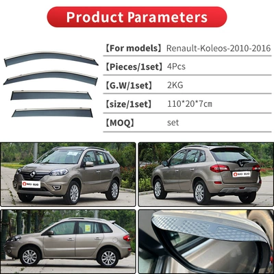Suitable for Renault coreao – Rain shield