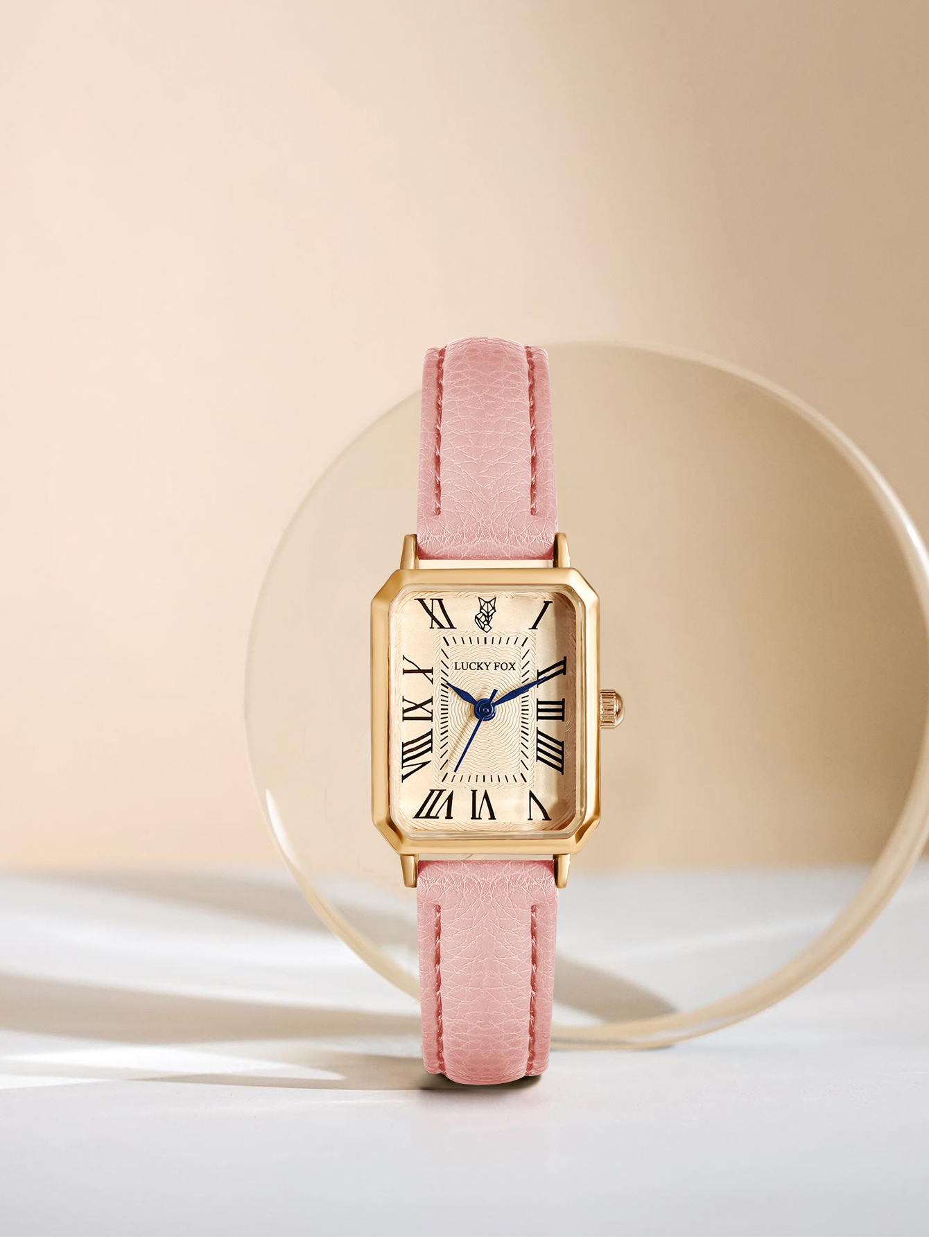 LUCKYFOX retro small dial women's watch new sports small rectangular watch simple daily quartz watch