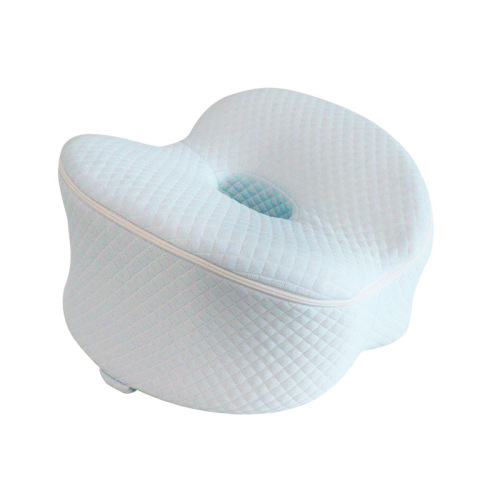 跨境美腿枕慢回弹记忆棉透气膝盖枕苹果形侧睡腿枕支撑夹腿枕批发