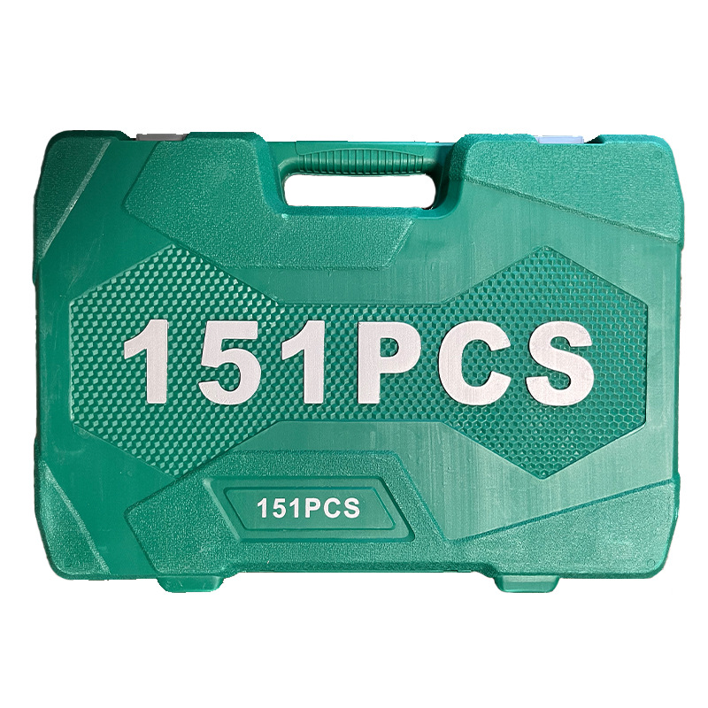 자동차 수리 도구 151PC 세트 제조 업체 도매 크롬 바나듐 강철 자동 수리 기계 수리 가정용 하드웨어 도구 슬리브 세트