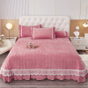 New winter 210 baby Cotton clip Bed covers Bed skirt Three keep warm thickening baby non-slip Bed covers