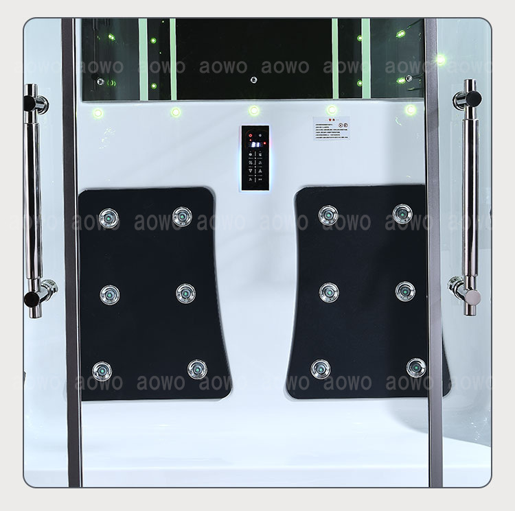 Ducha integral integral doble baño de pareja separación seca y húmeda sala de vapor acrílico independiente