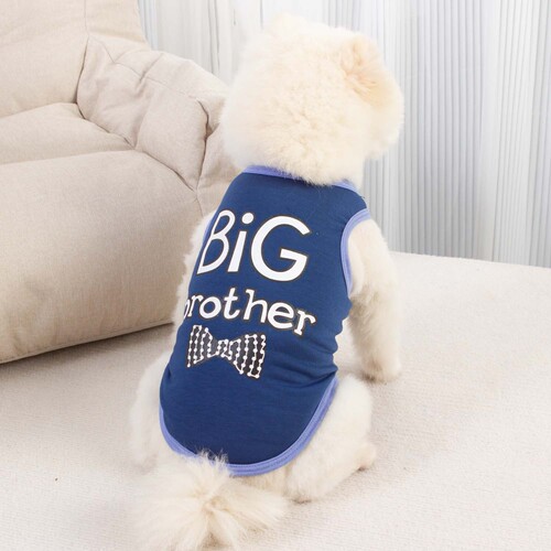 New pet clothing dog clothes cat clothes spring and summer thin vest glasses flash version YE249005