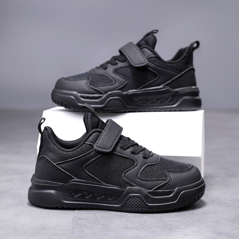 Zapatos de skate para niños 2025 primavera nuevos zapatos de escuela primaria para niños zapatos casuales antideslizantes con suela suave zapatos blancos para niñas