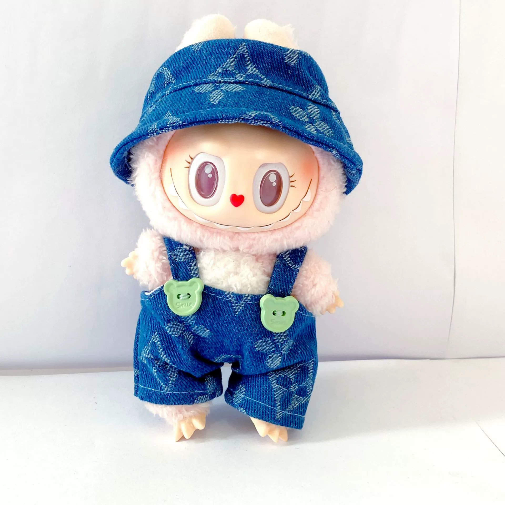 Doll plastic, overall for dressing up, second generation, children's clothing