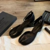 Black pleated 5CM