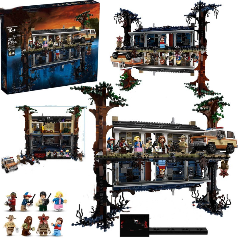 Building Block Set C1538 — Stranger Things Upside Down, 2,287 pcs ABS, 44×9×32 cm