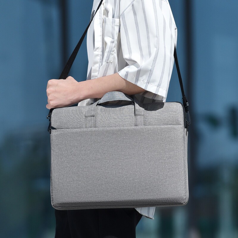 Cross-Border Oxford Cloth Computer Bag Briefcase Shoulder Bag Portable for Men and Women 15inch Laptop Bag Business Bag Cross-Border Oxford Cloth Computer Bag Briefcase Shoulder Bag Portable for Men and Women 15inch Laptop Bag Business Bag