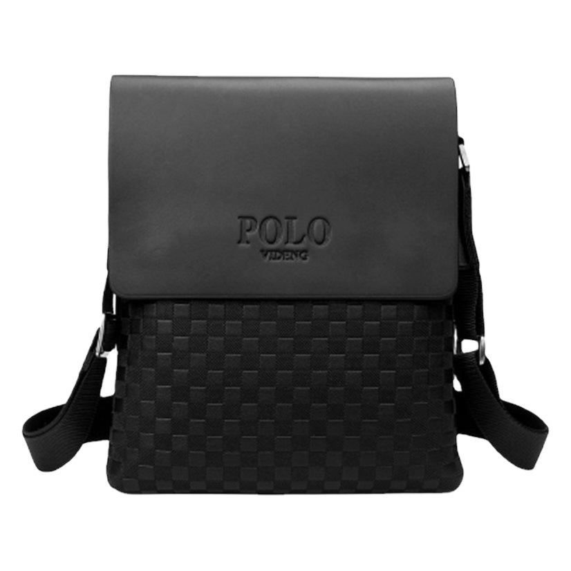 El comercio exterior de Europa y América Paul hombres bolsa de hombro bolsa colgante casual bolsa de mensajero retro de los hombres de moda maletín de transporte de mano PU