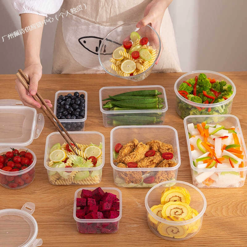 Storage box, plastic lunch box, fruit банка для хранения