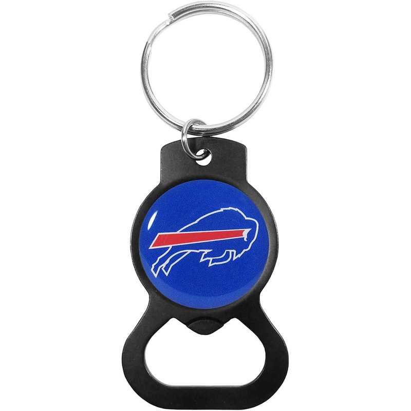 Wholesale Football Nfl Creative Logo Glue Bottle Opener Keychain Pendant Stainless Steel Bottle Opener Gift