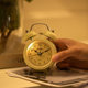 Deli alarm clock for students wake-up artifact 9024 smart new children boys and girls mute mechanical clock cj