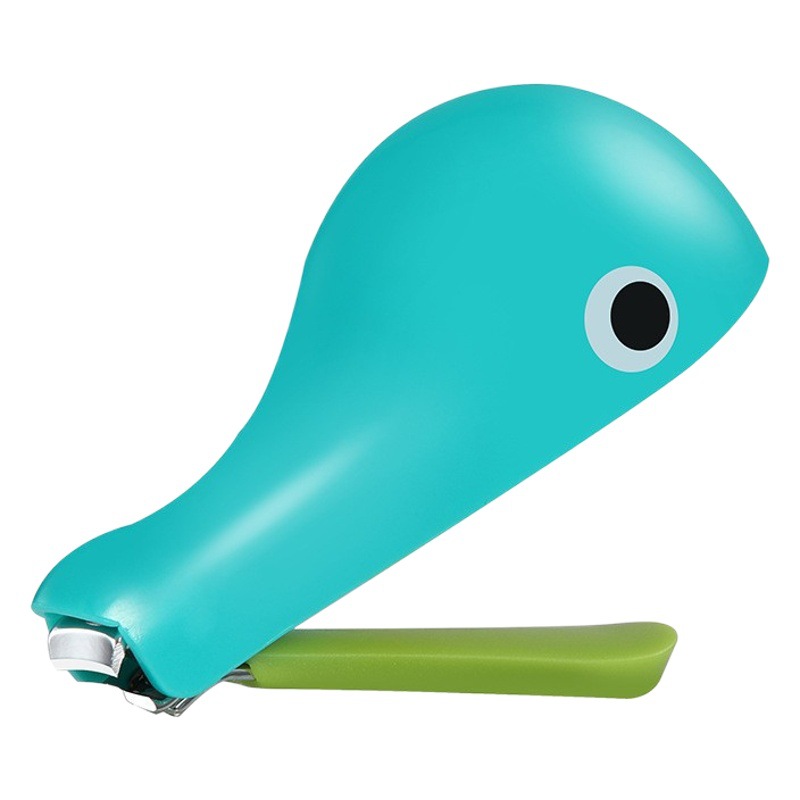 English card baby nail clippers cartoon dolphin nail clippers anti-meat safety nail clippers