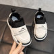 Children's sneaker leather 2024 Spring and Autumn new boys and girls toddler shoes boys' non-slip casual running shoes