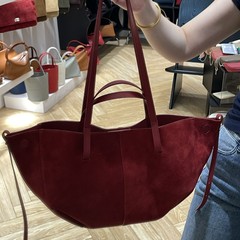 高质感头层牛皮女包2025秋冬新款时尚简约百搭托特包手提单肩包潮