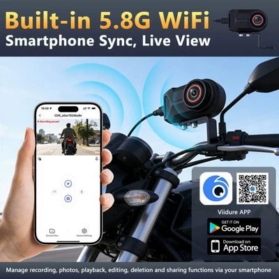 Waterproof Outdoor Camera | Motorcycle driving recorder