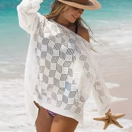 沙滩防晒服;沙滩裙;毛衣