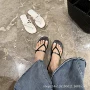 夹趾新款春季一字人字拖