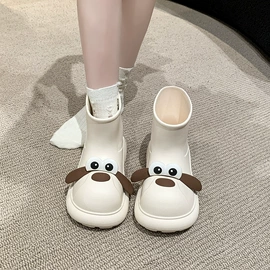 厚底拖鞋;女式皮靴;女式棉鞋