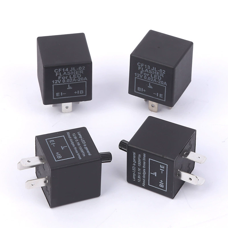 Car flasher CF13/CF14 flash relay car motorcycle LED steering light adjustable flasher