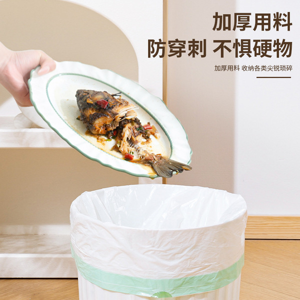 Cartoon handheld automatic plastic garbage bag for home use