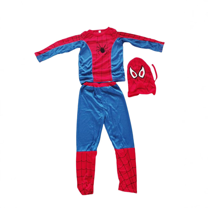 Halloween Kidsren's Cos Costume Spider-Man Superman Zorro Holiday Primary School Student Dance Performance Costume Party Costume