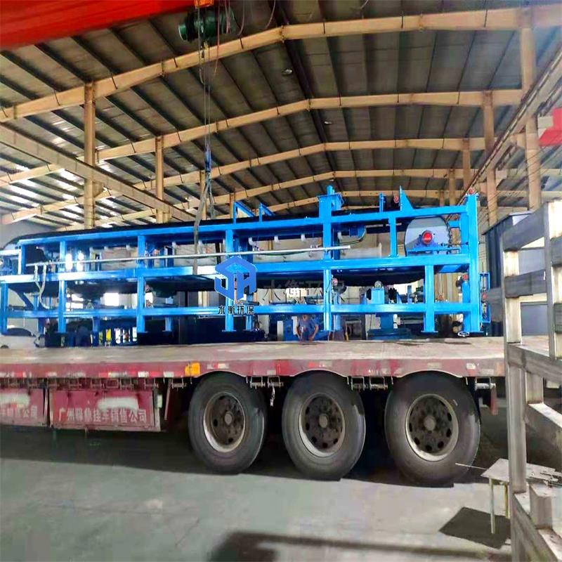 皮带脱水机 SHDI移动盘式真空过滤机 小型造纸污水处理设备！