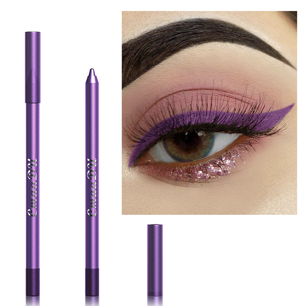 Elegant Solid Color Plastic Eyeliner display picture 3