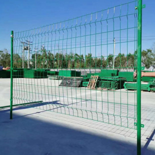 Manufacturers in stock supply bilateral enclosure fence chicken breeding mesh fence barbed wire bilateral wire fence