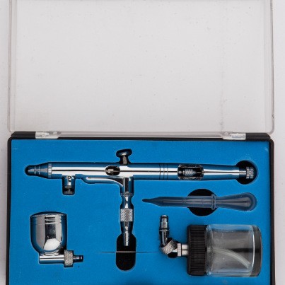 供应原装0.25口径9ccV型杯口上壶双动喷笔 TD-180K