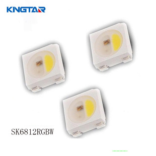 In stock supply 5050rgbw crystal lamp beads 6812 built-in IC highlight full color magic lamp beads warranty for three years