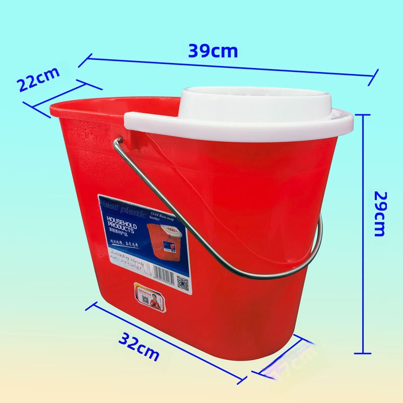 The Zhujiang Drag Dragon Turbus Drag to Plastic Barrel Manually squeezes the bucket floor dragging barrel cover